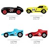 Big Dot of Happiness Let's Go Racing - Racecar - DIY Shaped Race Car Birthday Party or Baby Shower Cut-Outs - 24 Count - 2 of 4