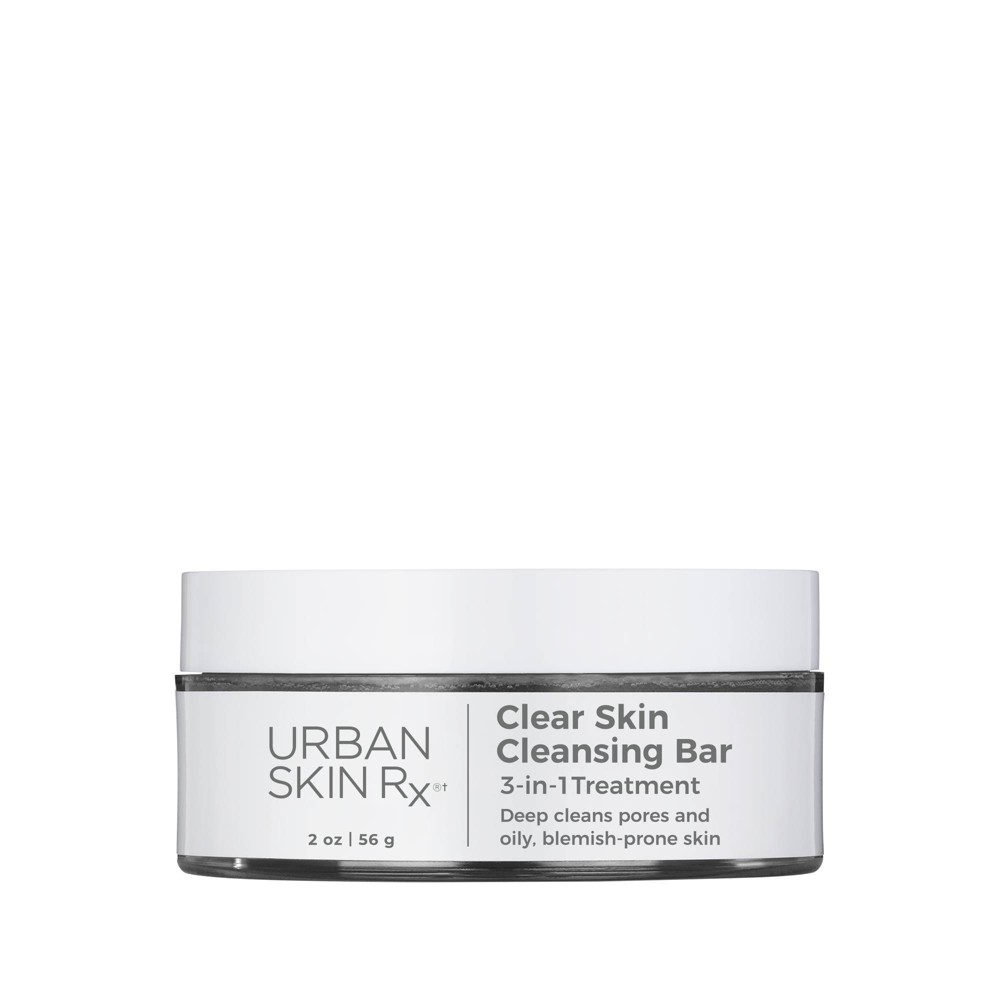 Photos - Cream / Lotion Urban Skin Rx 3-in-1 Clear Skin Cleansing Bar - 2.0oz