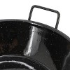 Oster Castillo 12 Inch Enamel on Steel Paella Pan in Speckled Black - image 2 of 4