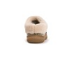 MUK LUKS Women's Neira Faux Wool Clog - 4 of 4