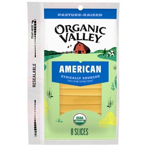 Organic Valley American Cheese Slices - 6oz/8ct - 1 of 4