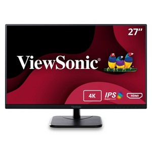 Manufacturer Refurbished - ViewSonic 27" IPS 4K Monitor with Ultra-Thin Bezels, VA2756-4K-MHD  (CR) - 1 of 4