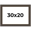 PosterPalooza | Museum Brown Picture Frame - UV Acrylic, Backing Board, Hanging Hardware Included - 2 of 4