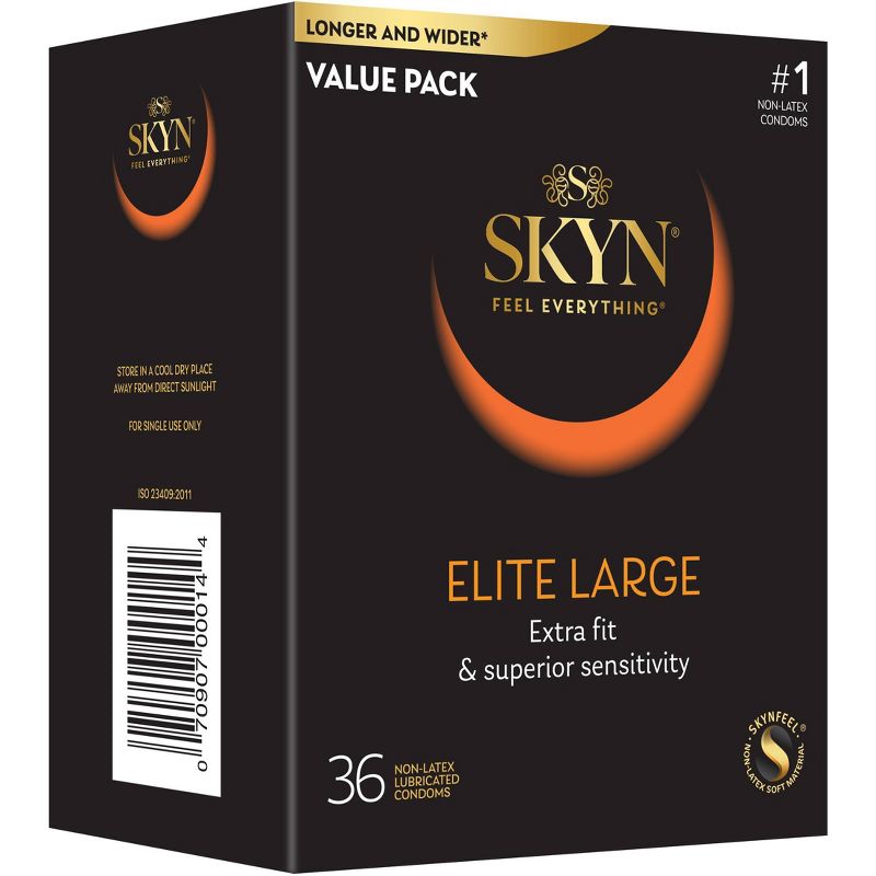 SKYN Elite Non-Latex Condoms - Large - 36ct, 5 of 11