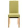 CLIHOME Modern Dining Chairs,Ergonomic Soft Fabric Upholstered Chairs with Sturdy Wooden Legs Accent Chairs( Set of 2) - 3 of 4