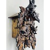 One Day Musical Cuckoo Clock – 18 in – Hand-Carved Birds and Leaves – River City Clocks - 4 of 4