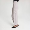 Women's Barrel Leg Pleated Cargo Pants - A New Day™ - 4 of 4