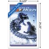 Trends International Godzilla - Godzilla Against Mechagodzilla One Sheet Framed Wall Poster Prints - 3 of 4