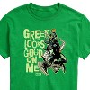 Men's - Marvel - Spider-man St. Patrick's Day Green Looks Good On Me Short Sleeve Graphic T-Shirt - 2 of 4