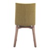 Set of 2 Opalo Dining Chairs Pea Green - ZM Home: Modern Upholstered, Wood Legs, Foam Cushion - 4 of 4
