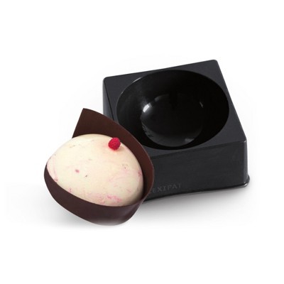 Sasa Demarle FX 0100 Flexipan Inspiration Flexipat Hemisphere Baking Mold Freezing Mould 7.1 Inch