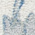 light blue/ivory