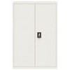 vidaXL File Cabinet White 35.4 in.x15.7 in.x55.1 in. Steel - 3 of 4