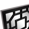 Howard Elliott 46.5"x15.75" Framed Aldrich Mirror Matte Black: English Style, MDF, Wall Mountable - image 3 of 4