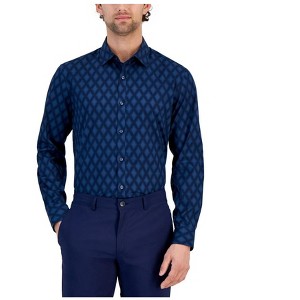 Alfani Mens Two Tone Button Up Shirt - 1 of 1