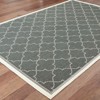 Oriental Weavers Marina 6025L Grey/ Ivory Indoor/Outdoor Area Rug - 1'9" x 3'9" - 3 of 3