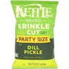 Kettle Brand Dill Pickle Krinkle Cut Potato Chips - Case of 9/13 oz - 2 of 4