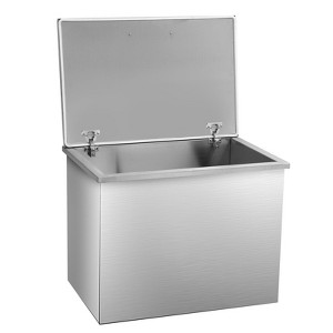 coucheta Stainless Steel Drop in Ice Chest - Commercial Ice Bin for Outdoor Kitchen Ice Bar & Cold Beverages - 1 of 4