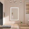 Keonjinn LED Front Light Bathroom Vanity Wall Mirror, Anti-Fog, Dimmable - 2 of 4