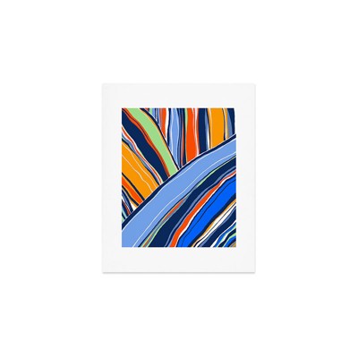 DorisciciArt autumn stripes 8" x 10" Art Print - Society6