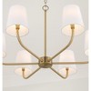 Capital Lighting Brody 6 - Light Chandelier in  Aged Brass - 3 of 4