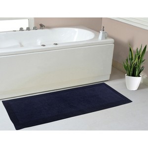Home Weavers Luxury Collection 100% Cotton Tufted Bathroom Rug, Non-Slip Latex Bath Rug - 1 of 4