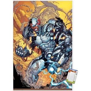 Trends International DC Comics - Cyborg - Battle Unframed Wall Poster Prints - 1 of 4