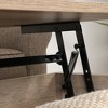Lift-top Coffee Table, Brown finish - 2 of 4