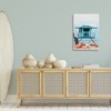 Stupell Industries Beach Shore with Flamingoes Canvas Wall Art - 2 of 4