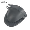 Unique Bargains Thickened Mini Oven Gloves Rubber Oven Mitts Pinch Rubber Pot Holder 4 Pcs - 3 of 4