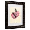 Trademark Fine Art - jay stanley  Minimal Flower Expression 2 Matted Framed Art - image 3 of 4