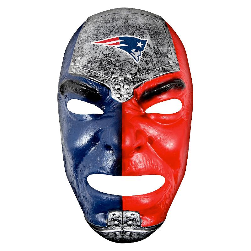 NFL New England Patriots Franklin Sports Fan Face Mask, 1 of 2