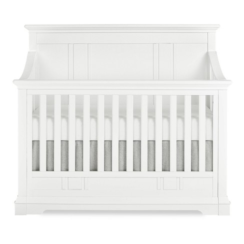 Evolur Parker 5 In 1 Convertible Crib White Target