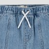 Levi's® Girls' Denim Parachute Cargo Pants - Light Wash - 3 of 4