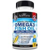 Omega 3 Fish Oil Softgels, 1200mg EPA and 900mg DHA Fatty Acid, Supports Joint, Eyes, Brain & Skin Health, Burp-less Lemon Flavor, Bioschwartz, 180ct - image 2 of 4