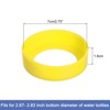 Unique Bargains Silicone Protective Water Bottle Bottom Boot for 70mm 4 Pcs - 2 of 4