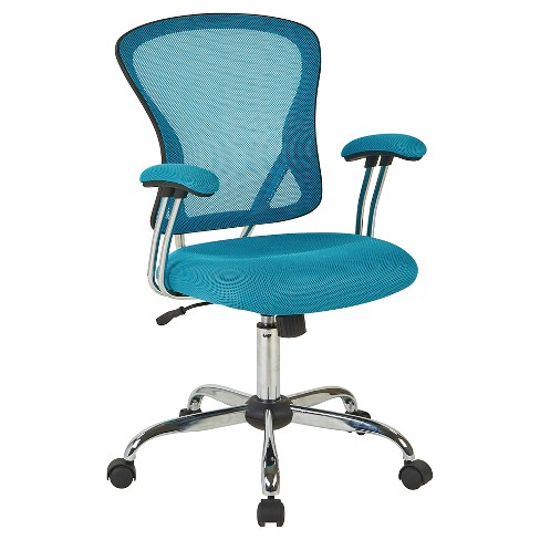 Student Task Chair in Green Fabric by OSP Home Furnishings