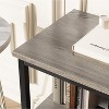 TV Stand with Storage, TV Console for Living Room, 2-Drawer Entertainment Center with Open Shelf, Fabric Drawer for 32 to 50 Inch TV - 3 of 4