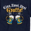 Men's - Instant Message - Eins Zwei Drei Gsuffa Oktoberfest Short Sleeve Graphic T-Shirt - 2 of 4