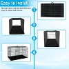 BestMassage 24/30/36/42/48 Inch Dog Crate Dog Cage Dog Kennel with Double Door Removable Tray & Handle Indoor Outdoor Pet Crate - 4 of 4