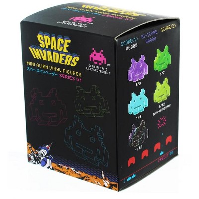Crowded Coop Llc Space Invaders Blind Box Vinyl Mini Figures Target - roblox full case celebrity series 5 blind boxes code items red mystery boxes youtube