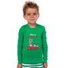 Peppa Pig Matching Family Pajamas Merry Christmas Holiday Fun Shirt and Pant Tight Fit Set Green - 4 of 4