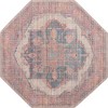 Unique Loom Nostalgia Ella Floral Washable Indoor Flatweave Woven Area Rug - 2 of 3