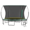 Okak 6/8/10/12/14FT UV-Protected Trampoline, Kids Trampoline with Safety Net and Metal Stand, Springfree Outdoor Trampoline for Yard, Garden - 2 of 4