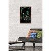 Trends International DC Comics Batman - Batman with Stitched Lips Framed Wall Poster Prints - 2 of 4