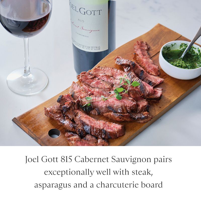 Joel Gott Cabernet Sauvignon 815 Red Wine - 750ml Bottle, 6 of 9