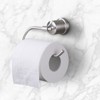 WOWOW Bathroom Toilet Paper Holder, 304 Stainless Steel Bath Toilet Tissue Holder Wall Mount - 3 of 4
