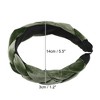 Unique Bargains Women's Thick Braided Velvet Headband Hairband Accessories 1.2 Inch Wide 1 Pc - 4 of 4