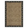Washable Area Rug, Farmhouse Floral Bordered Bedroom Carpet, Indoor Non-Slip Nursery Mat Soft Non Shedding Stain Resistant Carpet - 2 of 4