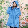 Tirrinia Wearable Blanket Oversized Hoodie for Adults, Patterns Sweatshirt Blanket, as Warm & Funny Gifts for Men Women Girlfriend - 3 of 4